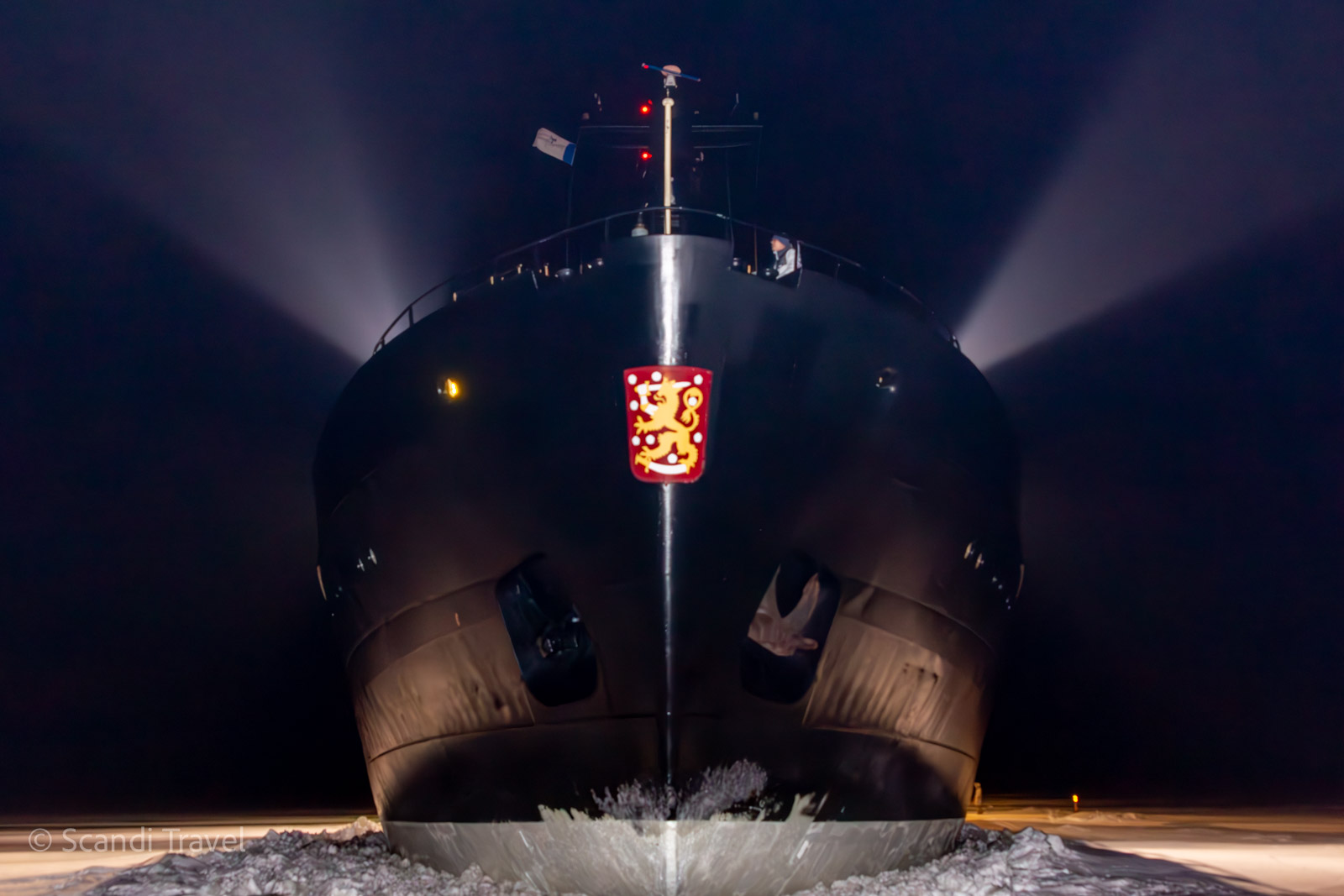Ice Breaker and ice swim in Finland