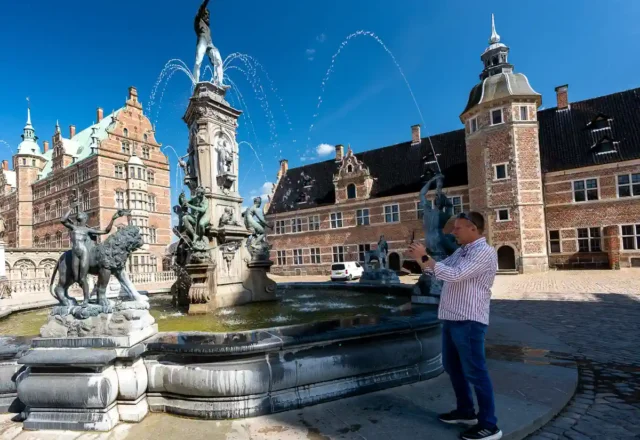 Hercules Fountain at Rosenborg Castle, Copenhagen, on Day 2 of Scandi Travel’s 10-day Scandinavia & Iceland tour