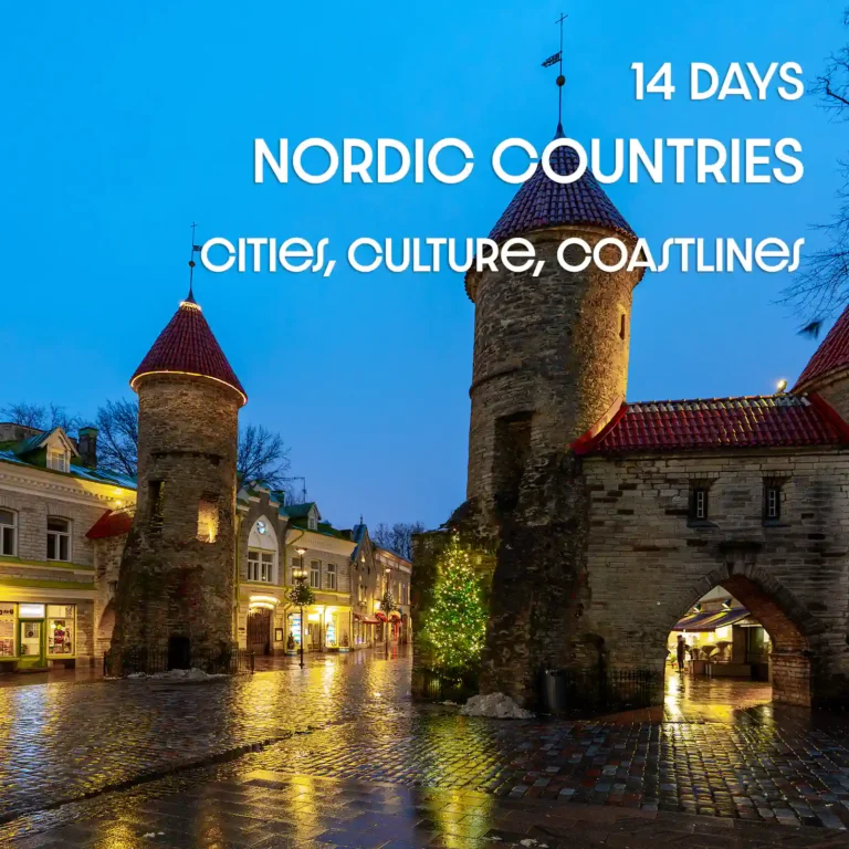 14-Day Nordic Cities Adventure: Copenhagen, Oslo, Stockholm, Tallinn, Helsinki & Iceland