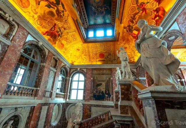 Interior of Drottningholm Palace (Stockholm suburb)