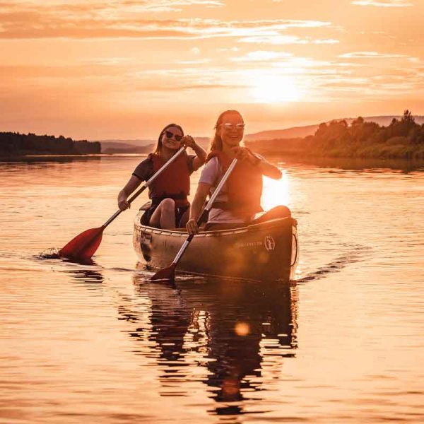 Canoeing-in-Rovaniemi