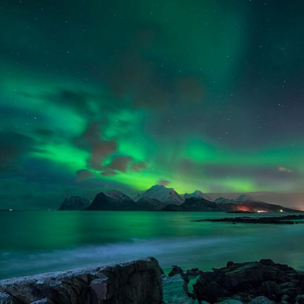 Northerm Lights in Nordland, Norway